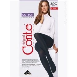 Колготки теплые, Conte, Cotton 300 XL-XXL оптом