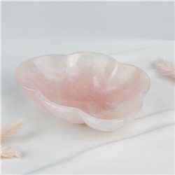 Радуга Самоцветов Чаша из мадагаскарского Розового кварца