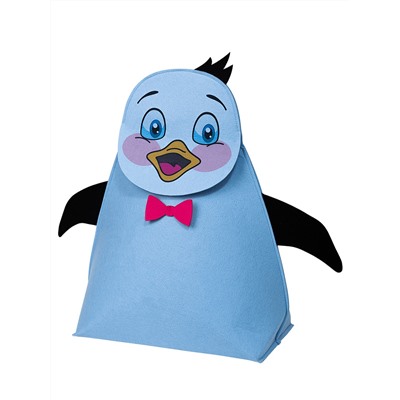 Органайзер для хранения "Корзинка "FUNNY" Пингвинёнок Саша", 42х24х58, 15л