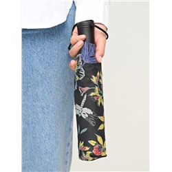 R348-4104 OrchidsBlack (Орхидеи) Зонт женский автомат Fulton