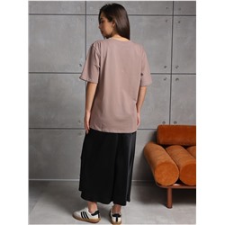 Футболка "Базовая" Кофе женская