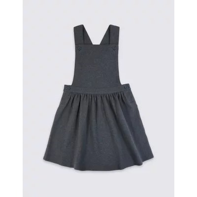 Girls' Cotton Rich School Pinafore (2-12 Yrs)