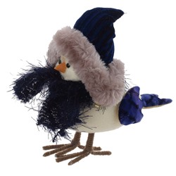 Изделие декоративное "Птичка", L15 W9 H18 см, разм.полк. Lп15 Wп9 Hп13 см, 2в.