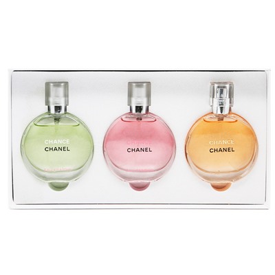 Женский набор туалетной воды C Chance 3x30 ml (туалетка, тендер, фреш)