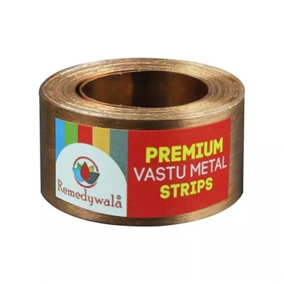 Премиальные медные металлические полоски Васту, Premium Vastu Metal Strips Copper, произв. Remedywala
