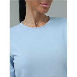 Лонгслив "Классик" Голубой