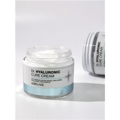 Lebelage Увлажняющий крем с гиалуроновой кислотой / Dr. Hyaluronic Cure Cream, 70 мл
