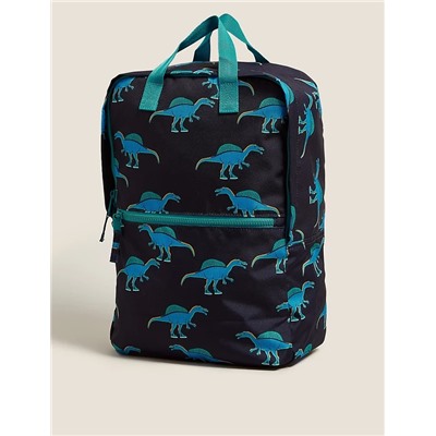 Kids' Water Repellent Dinosaur School Backpack