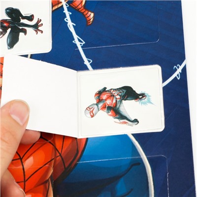 Адвент-календарь «Человек паук», с детскими татуировками — 18 шт., MARVEL