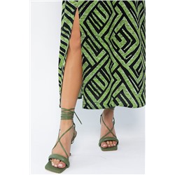 Платье Неповторимая (зеленое) П13640-33М