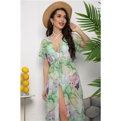 Парео (платье) Изольда (зеленое) П13601-9М