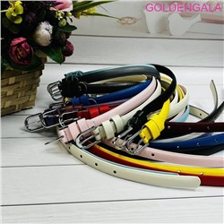 Ремень женский из экокожи 1,5х115 см Р 13 красный