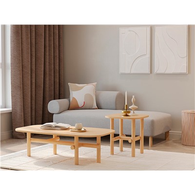 Столик Ottal, 44,5х44,5х45 см, бук, бежевый