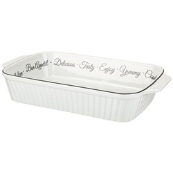БЛЮДО ДЛЯ ЗАПЕКАНИЯ AGNESS "BON APPETIT" ПРЯМОУГ 2500 МЛ 35*20*6,5СМ
