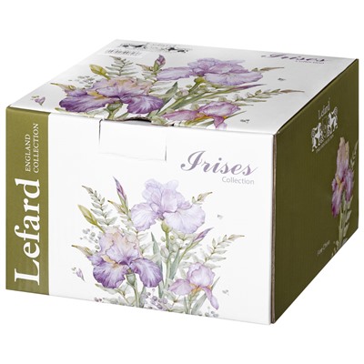 ЧАЙНЫЙ НАБОР LEFARD "IRISES" НА 2 ПЕР. 4 ПР. 300 МЛ (КОР=24НАБ.)