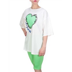 KD-866 GREEN Костюм-двойка женский 7986 TREND