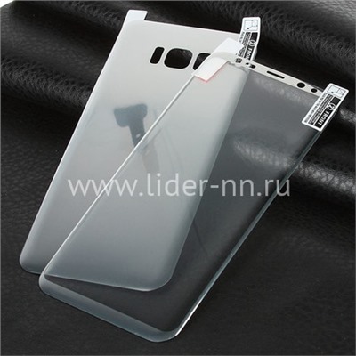 Комплект гибких стекол для  Samsung Galaxy S8 Plus (серебро)