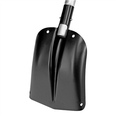 Лопата автомобильная, алюминиевая, 212х280х650-815 мм, телескопический черенок Denzel