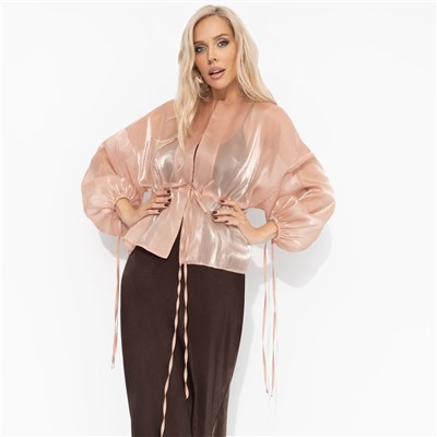 Жакет дизайнерский, Вершина восхищения (пудровый)