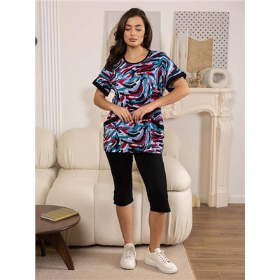 Женский костюм мод.557/15 / Малиновый