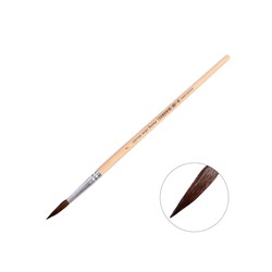 Кисть белка круглая № 7, ручка дерево