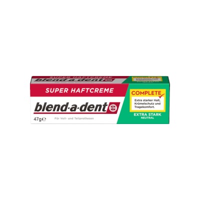 blend-a-dent Complete extra stark neutral Крем для фиксации зубных протезов, 47 г