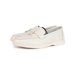 03-B416-2 LT. BEIGE Лоферы женские (натуральная кожа)