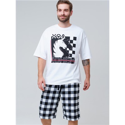 Комплект мужской: футболка, шорты