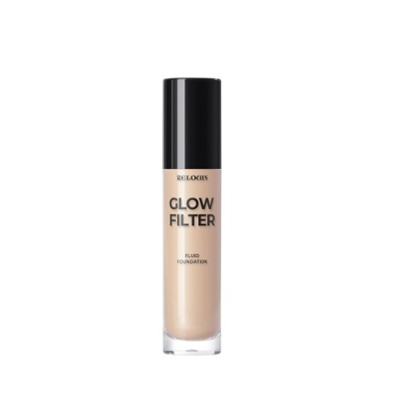 RELOUIS Флюид тональный Сияющий с эф.фильтра Glow Filter Fluid Foundation тон:01 Light Beige