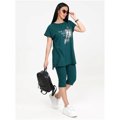 Костюм Эпюр изумрудный ИвК