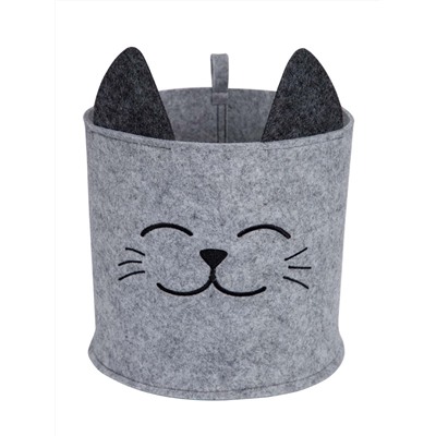 Органайзер для хранения "Корзинка "FUNNY" Котик малый", 24х24х22см, 8л