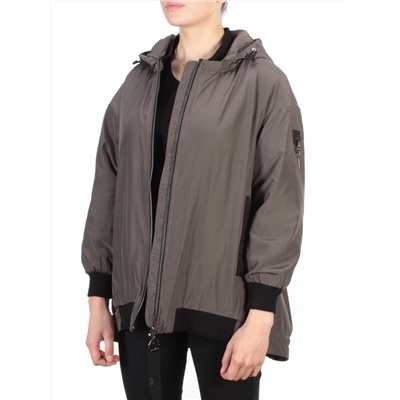 9703 DARK GRAY Куртка демисезонная женская RIKA (100 гр. синтепон)