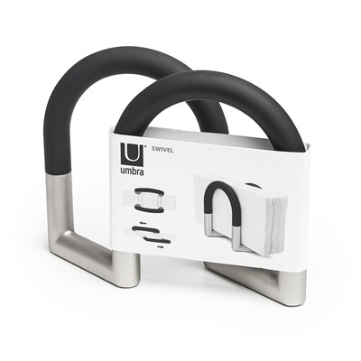 Держатель для салфеток Swivel, черный/никель