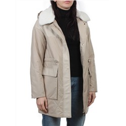 M24-096 BEIGE Куртка демисезонная женская (100 гр. холлофайбер)