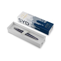 Ручка шариковая Parker "Jotter Sydney Blue CT" синяя, 1,0мм, кнопочн., подарочная упаковка