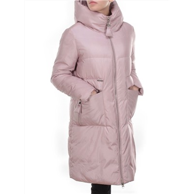 2119 PINK Пальто зимнее женское MELISACITI (200 гр. холлофайбера)