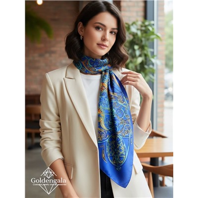 Платок шелковый Люкс "Миледи" Арт 2427/6