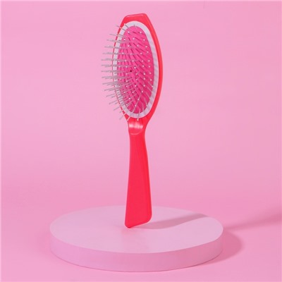 Расчёска массажная, 20×5 см, цвет МИКС