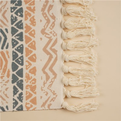 Коврик для дома SL Home Cotton, 60×90 см, жёлтый