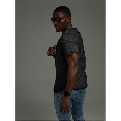 Футболка "Винтаж" черный Мужская