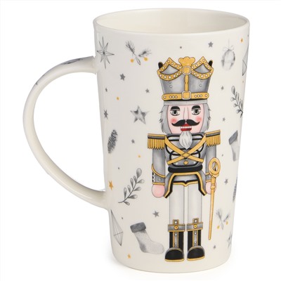 НАБОР ПОДАРОЧНЫЙ LEFARD "ЩЕЛКУНЧИК" (КРУЖКА 385 МЛ В КОМПЛЕКТЕ С ЁЛОЧНОЙ ИГРУШКОЙ)