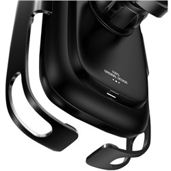 Автомобильный держатель Baseus Rock-Solid Vehicle Mounted Holder Wireless Charger черный