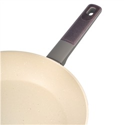 СКОВОРОДА С АНТИПРИГАРНЫМ ПОКРЫТИЕМ PFLUON MARBLE, 26*5 СМ