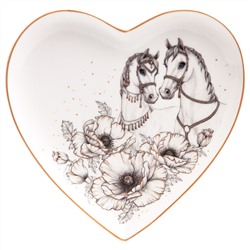 ТАРЕЛКА LEFARD "TOP STYLE" СЕРДЦЕ 15,5*2 СМ (КОР=72ШТ.)