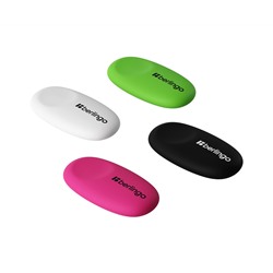 Ластик Berlingo "Ergonomic", овальный, термопластичная резина, 50*30*8мм