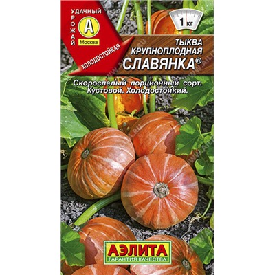0919 Тыква крупноплодная Славянка 1гр