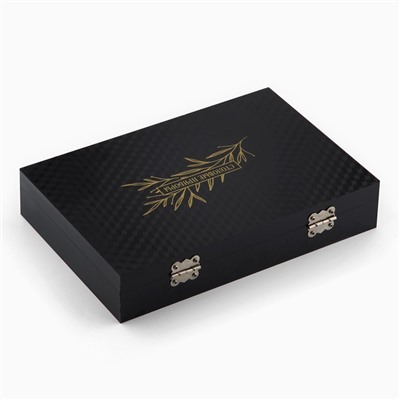 УЦЕНКА Столовые приборы из нержавеющей стали, 12 предметов, золотой