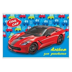 Альбом для рисования   8л "Cool car"