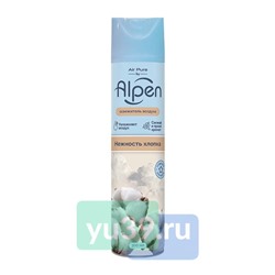 Освежитель воздуха Air pure by Alpen Нежность хлопка 300мл