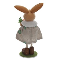 Фигурка декоративная "Зайка" (блок 12шт), L7 W4,5 H16 см, 2в.